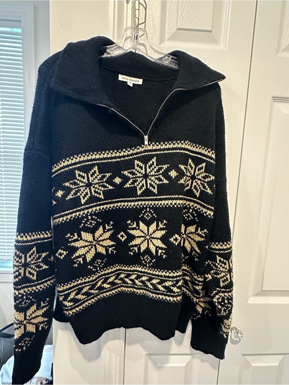 Grey Bandit Fair Isle Sweater - Picture 2 of 5